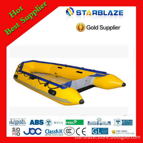 Best quality best sell designer open type fiberglass life boat